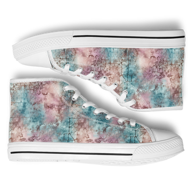 Chokefish™ Urban Peak Retro High Tops-Acid-Wash-003